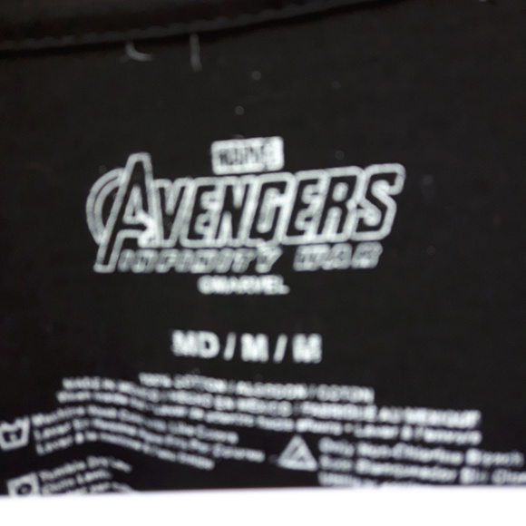 Avengers End Game MARVEL Shirt RUTHLESS Mediun - Picture 2 of 2